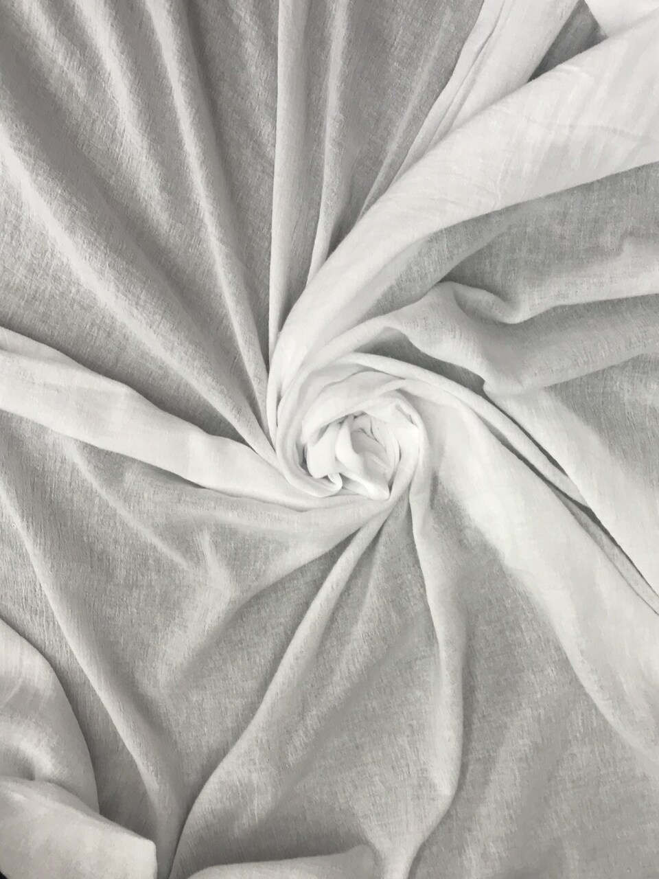 1 Yard Soft Crinkle Cotton Gauze Fabric, Ideal for Scarves, Curtains & Cover-Ups 48/50″ Width